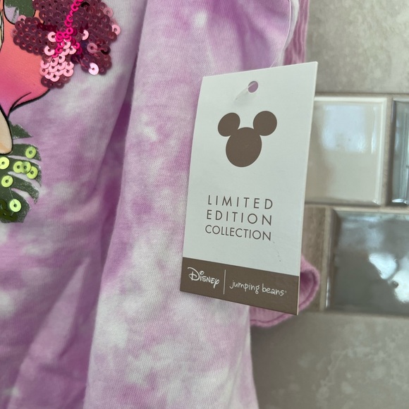 Two piece Disney Little mermaid Ariel short outfit Jumping Bean (size 7) - Picture 5 of 5